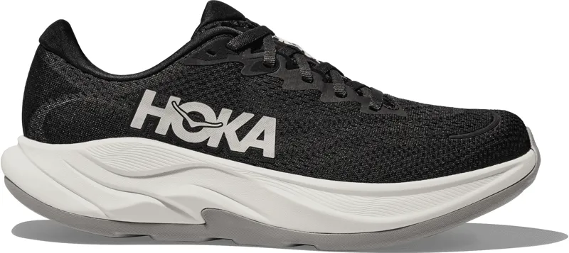 HOKA Rincon 4 Mens Shoes - Black / White