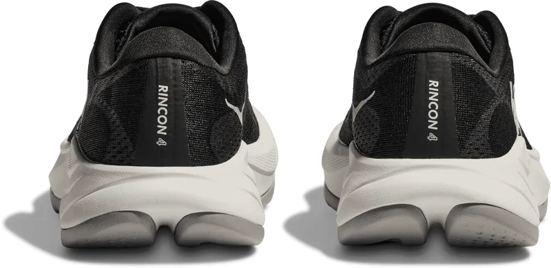 HOKA Rincon 4 Mens Shoes - Black / White-2