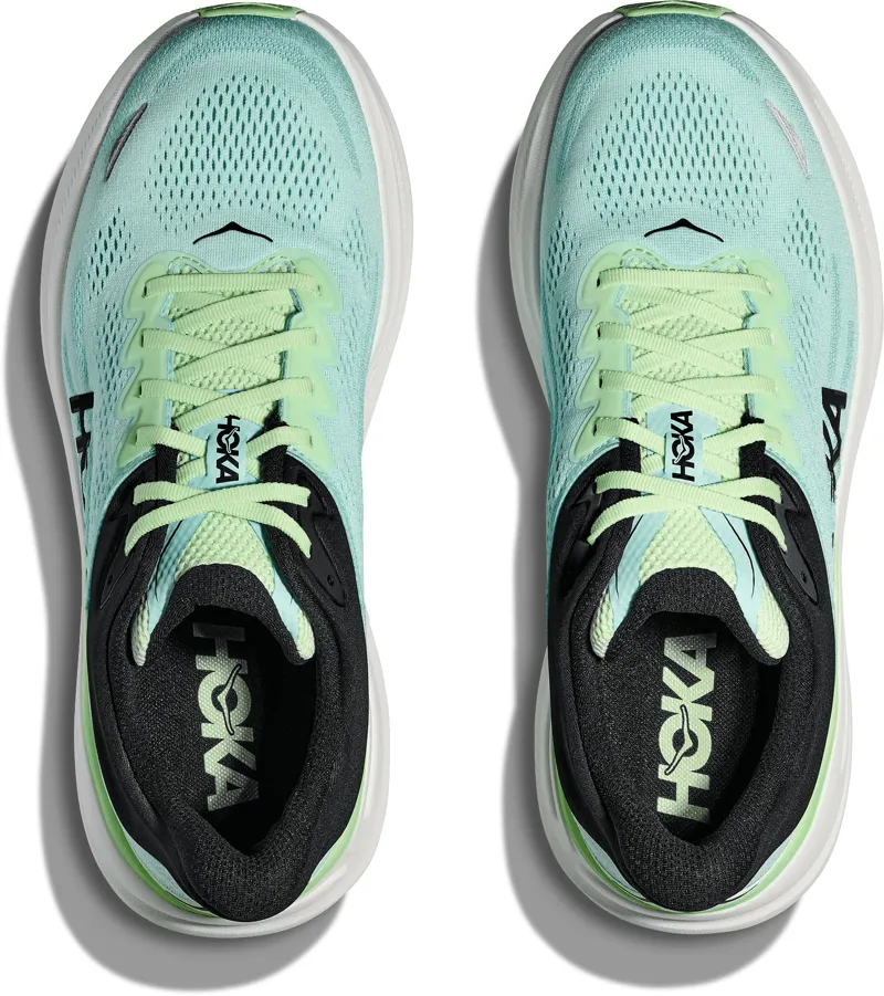 Hoka Bondi 9 - Men's Shoe - Luna Moth/ Blue Spark-6