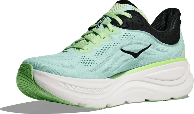Hoka Bondi 9 - Men's Shoe - Luna Moth/ Blue Spark-2