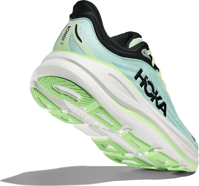 Hoka Bondi 9 - Men's Shoe - Luna Moth/ Blue Spark-4