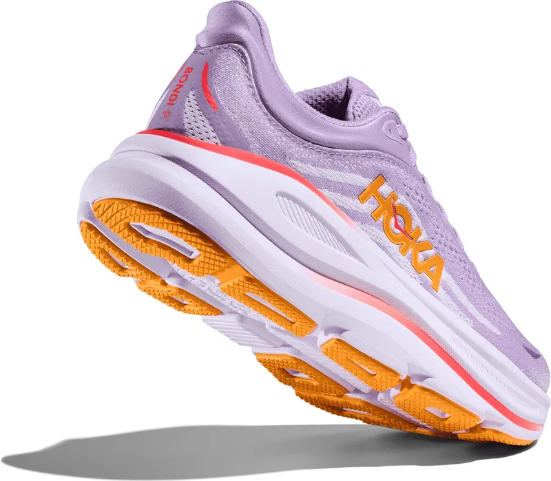 Hoka Bondi 9 - Women's Shoe - Aster Flower/Starlight Glow-4