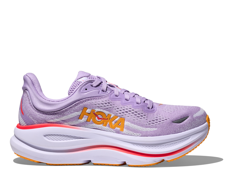 Hoka Bondi 9 - Women's Shoe - Aster Flower/Starlight Glow