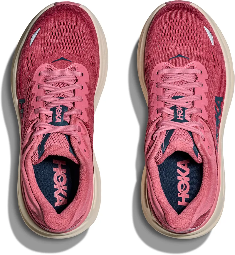 Hoka Bondi 9 - Women's Shoe - Lingonberry/Crannberry-6