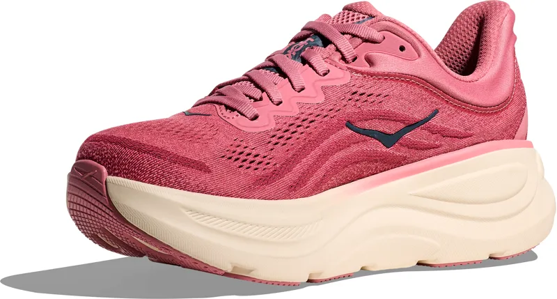 Hoka Bondi 9 - Women's Shoe - Lingonberry/Crannberry-2