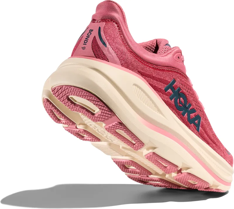 Hoka Bondi 9 - Women's Shoe - Lingonberry/Crannberry-4