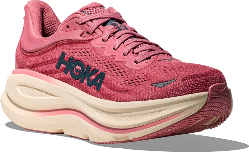 Hoka Bondi 9 - Women's Shoe - Lingonberry/Crannberry-1
