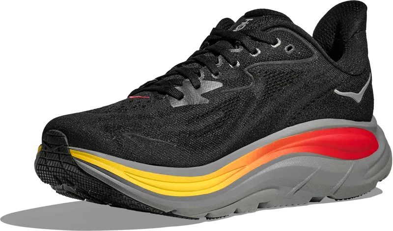 Hoka Clifton 10 - Men's Shoe - Black/Galactic Grey-2