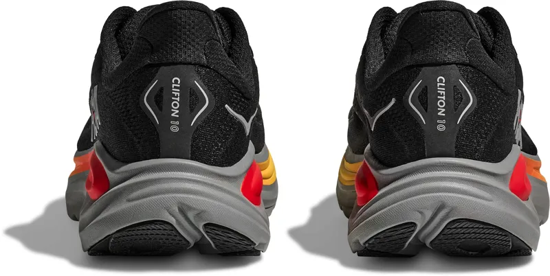 Hoka Clifton 10 - Men's Shoe - Black/Galactic Grey-5