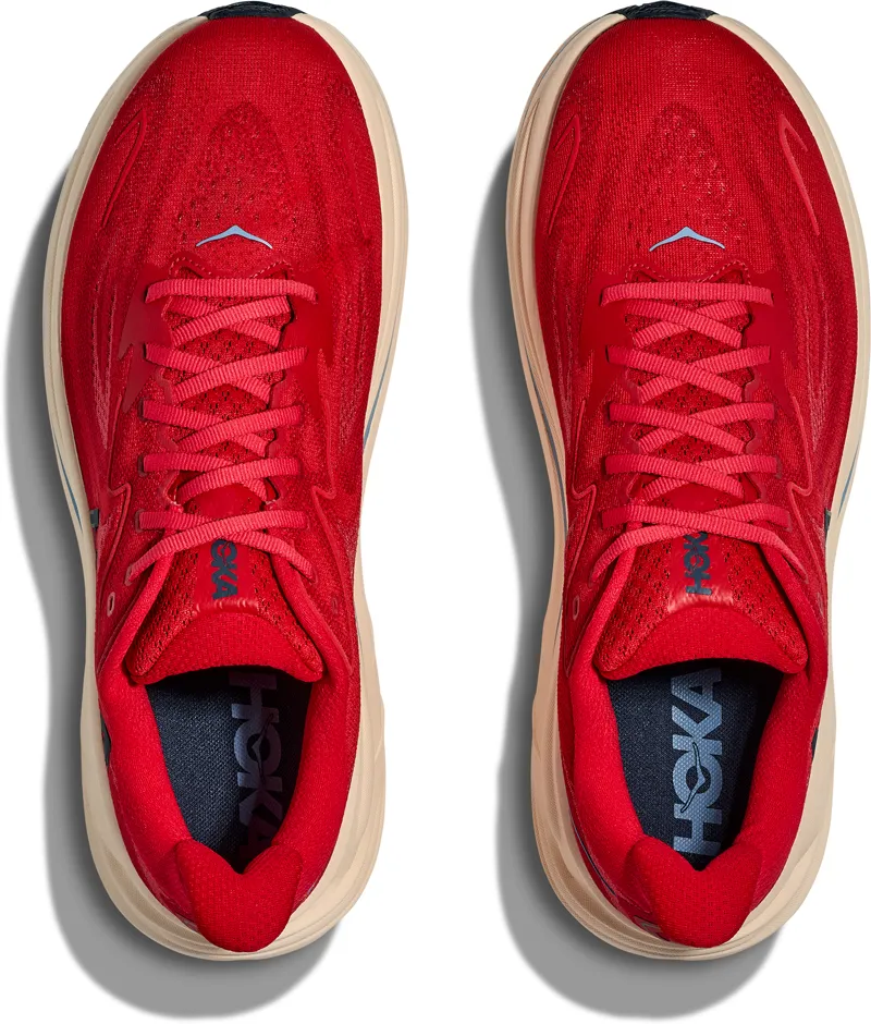 Hoka Clifton 10 - Men's Shoe - Vermillion/Varsity Navy-6