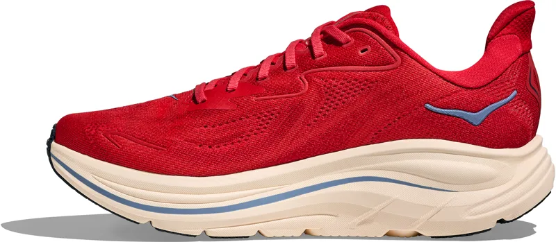 Hoka Clifton 10 - Men's Shoe - Vermillion/Varsity Navy-2