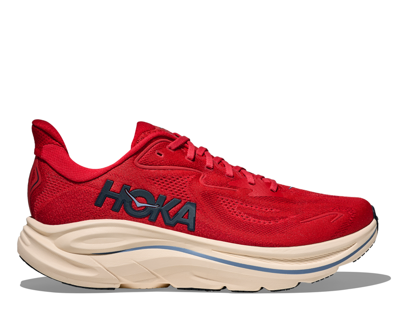 Hoka Clifton 10 - Men's Shoe - Vermillion/Varsity Navy