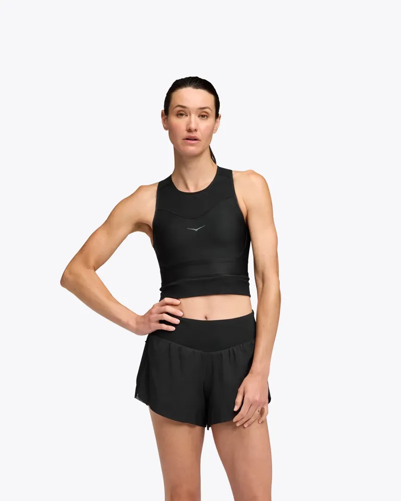 Hoka women's race day bra - Black 