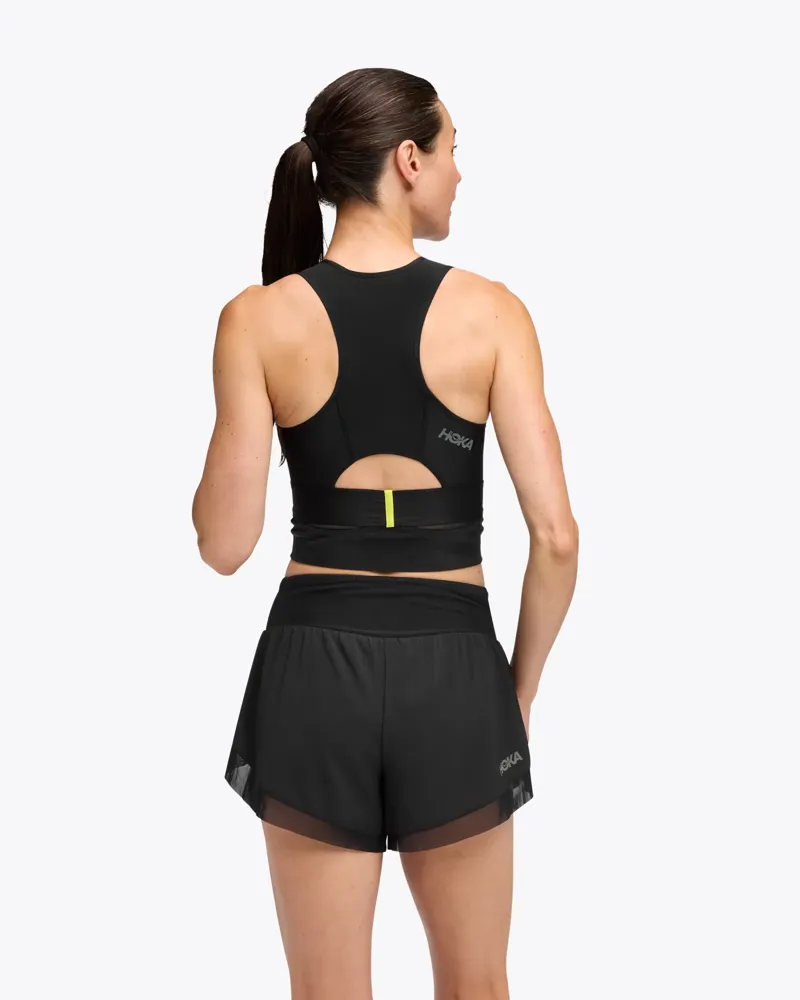 Hoka women's race day bra - Black -1