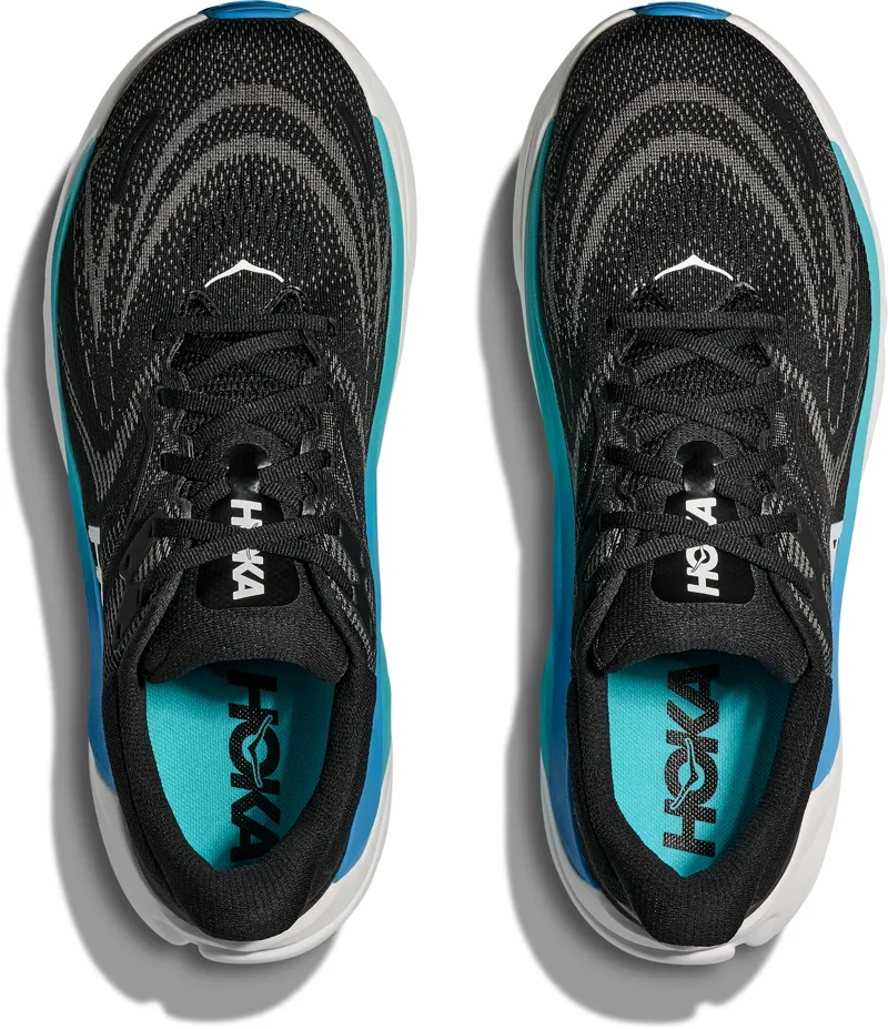 Hoka Arahi 8 - Men's Shoes - Black/Skyward Blue-6