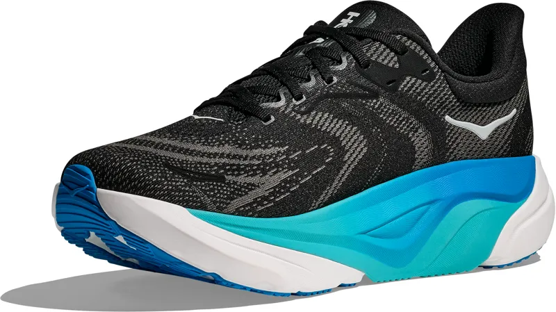 Hoka Arahi 8 - Men's Shoes - Black/Skyward Blue-1