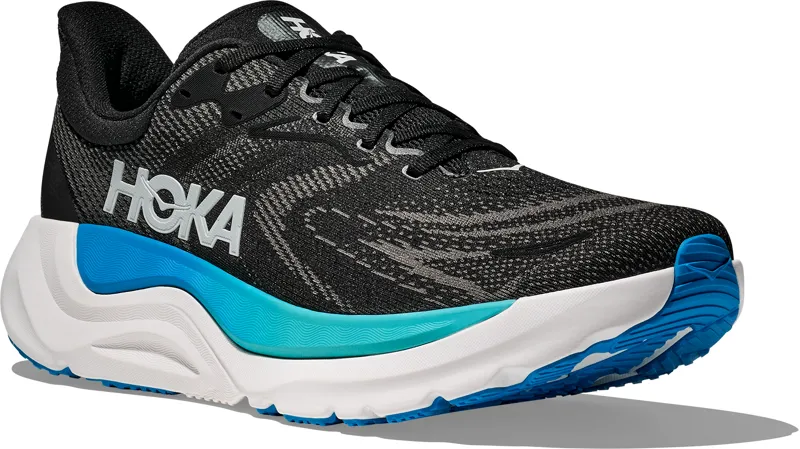 Hoka Arahi 8 - Men's Shoes - Black/Skyward Blue-3