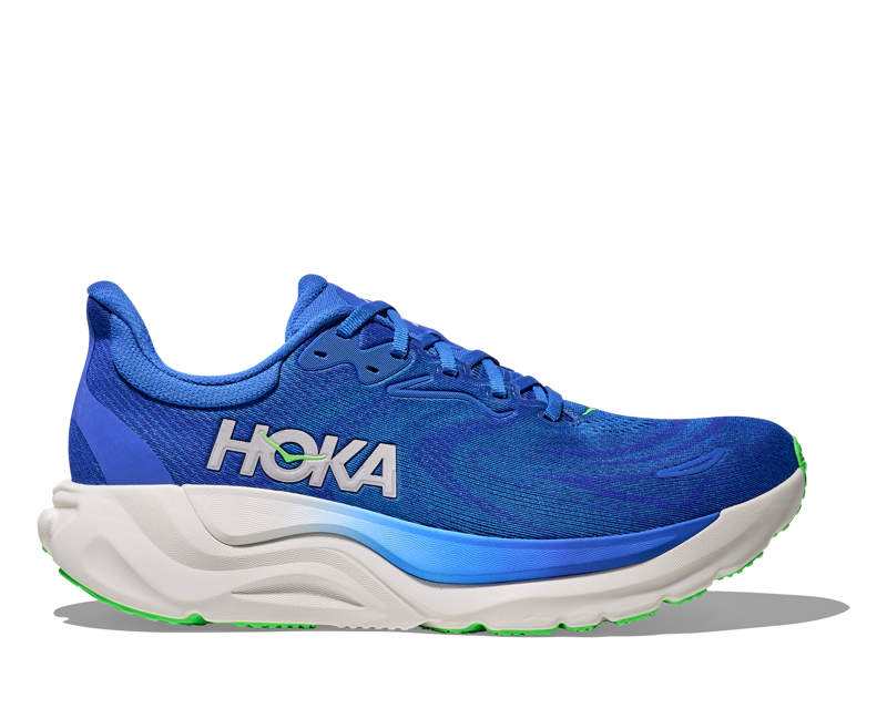 Hoka Arahi 8 - Men's Shoe - Colbolt Blue / Neon Green