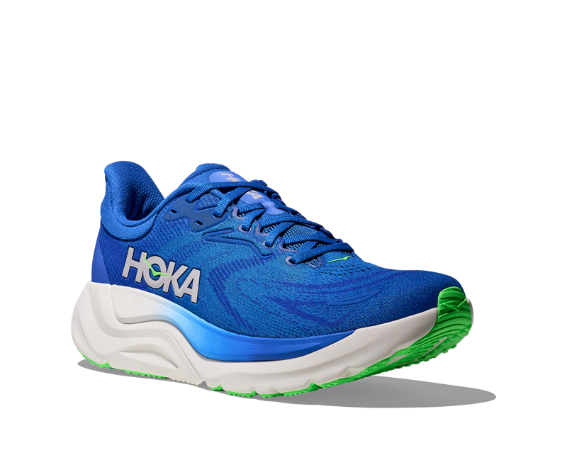 Hoka Arahi 8 - Men's Shoe - Colbolt Blue / Neon Green-1