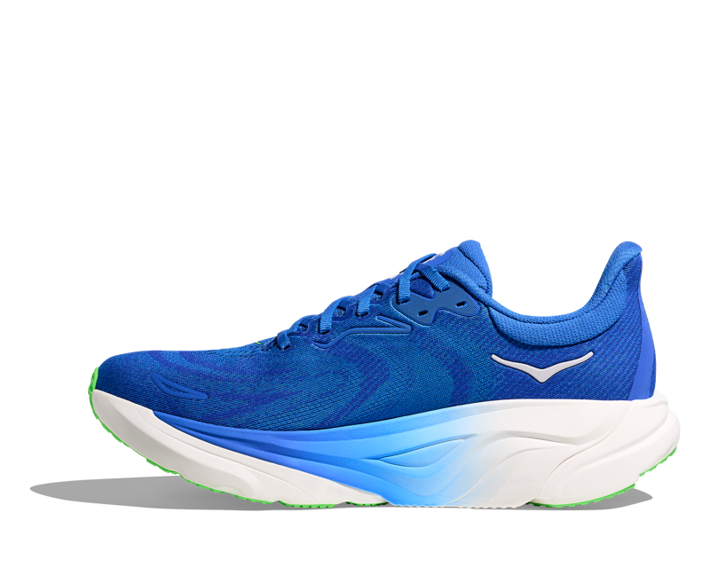 Hoka Arahi 8 - Men's Shoe - Colbolt Blue / Neon Green-2