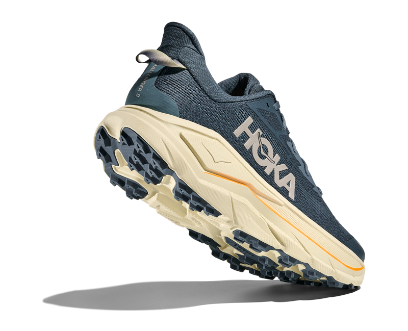 Hoka Challenger 8 - Men's Shoe - Faded navy/Pampass grass-4