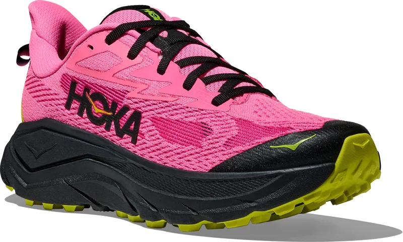 Hoka Challenger 8 - Women's Shoe - Neon Rose/Black-3