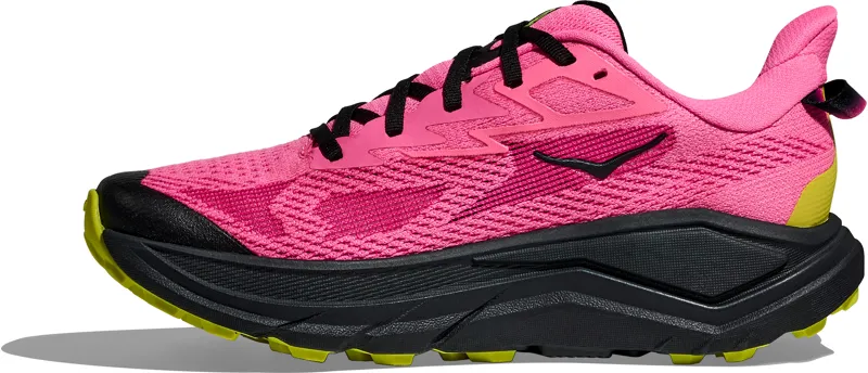 Hoka Challenger 8 - Women's Shoe - Neon Rose/Black-2