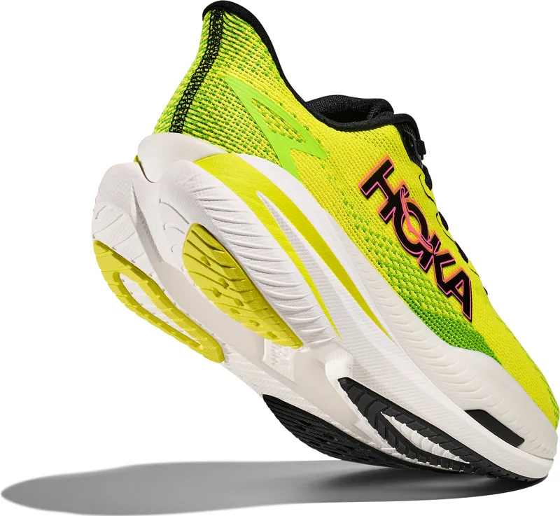 Hoka Mach X 3 - Men's Shoe - Neon Hoka Citrus/Neon Lime-4