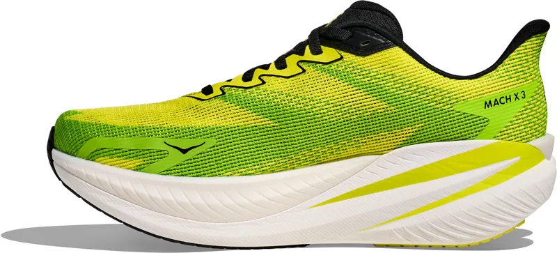 Hoka Mach X 3 - Men's Shoe - Neon Hoka Citrus/Neon Lime-3