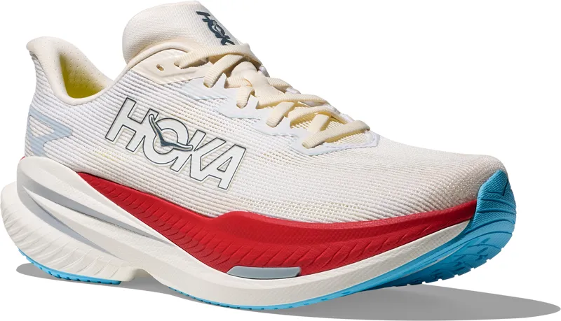Hoka Mach X 3 - Men's Shoe - White/Alabaster-3