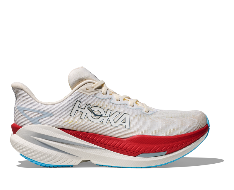 Hoka Mach X 3 - Men's Shoe - White/Alabaster