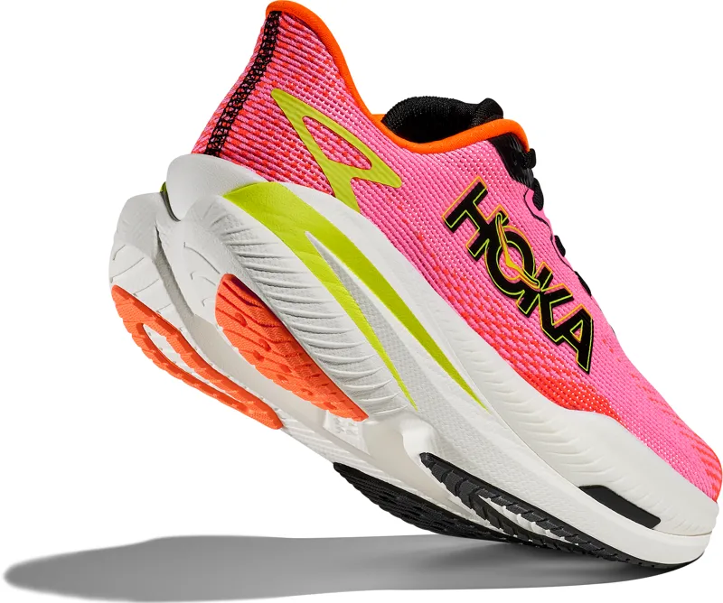 Hoka Mach X 3 - Women's Shoe - Neon Rose/Neon Tangerine-4