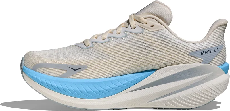 Hoka Mach X 3 - Women's Shoe - White/Alabaster-3