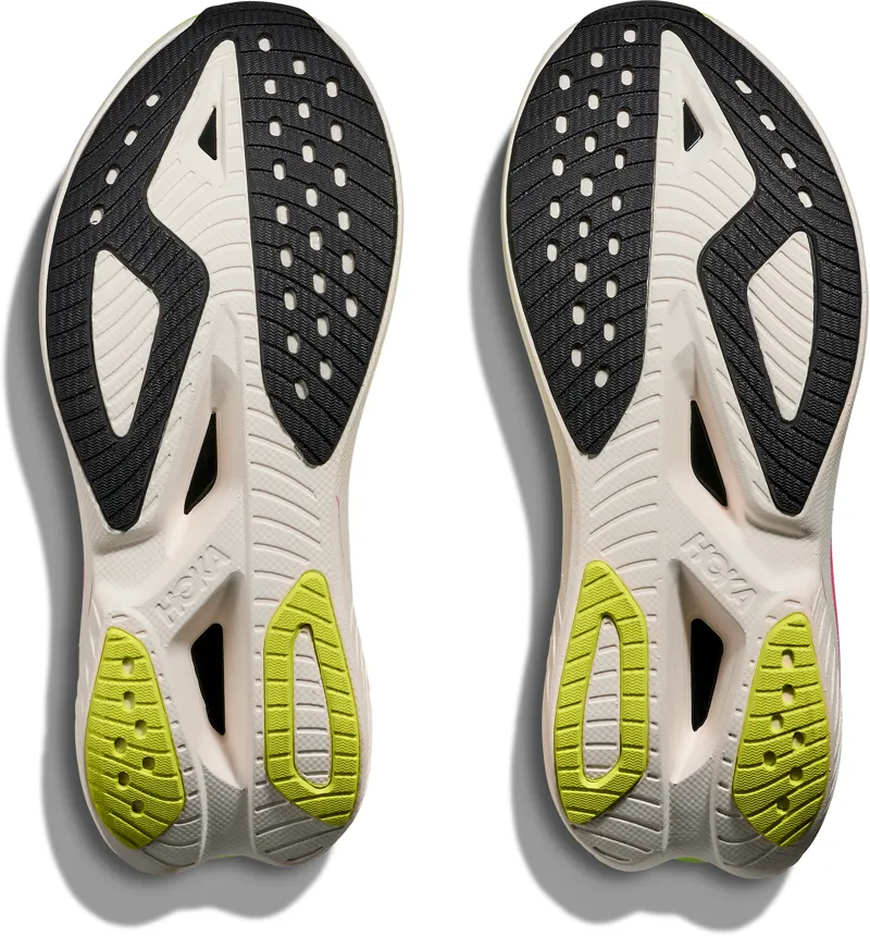 Hoka Mach X 3 - Women's Shoe - White/Neon Lime-6