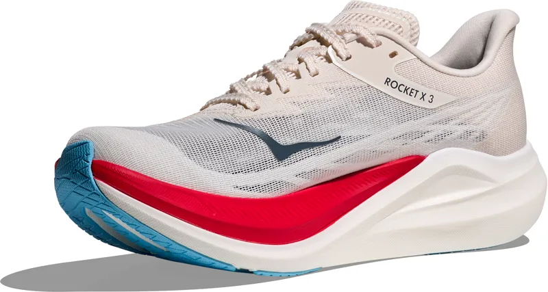 Hoka Rocket X 3 - Unisex Shoe - Alabaster/Frost-2