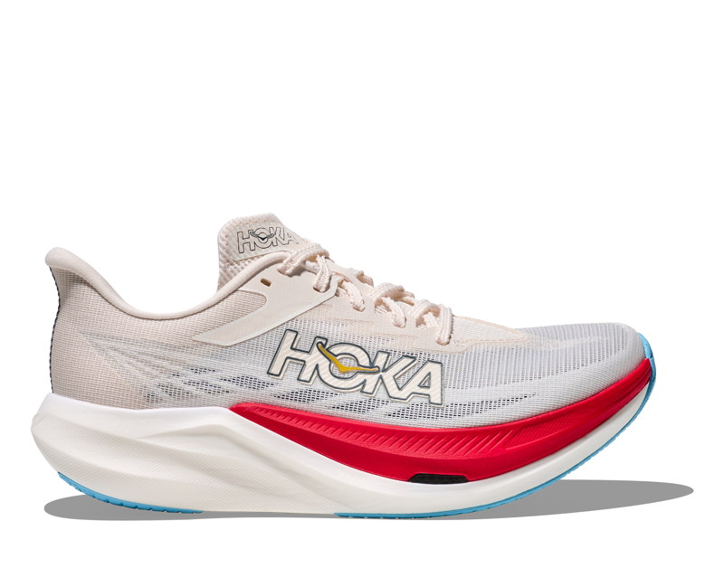 Hoka Rocket X 3 - Unisex Shoe - Alabaster/Frost