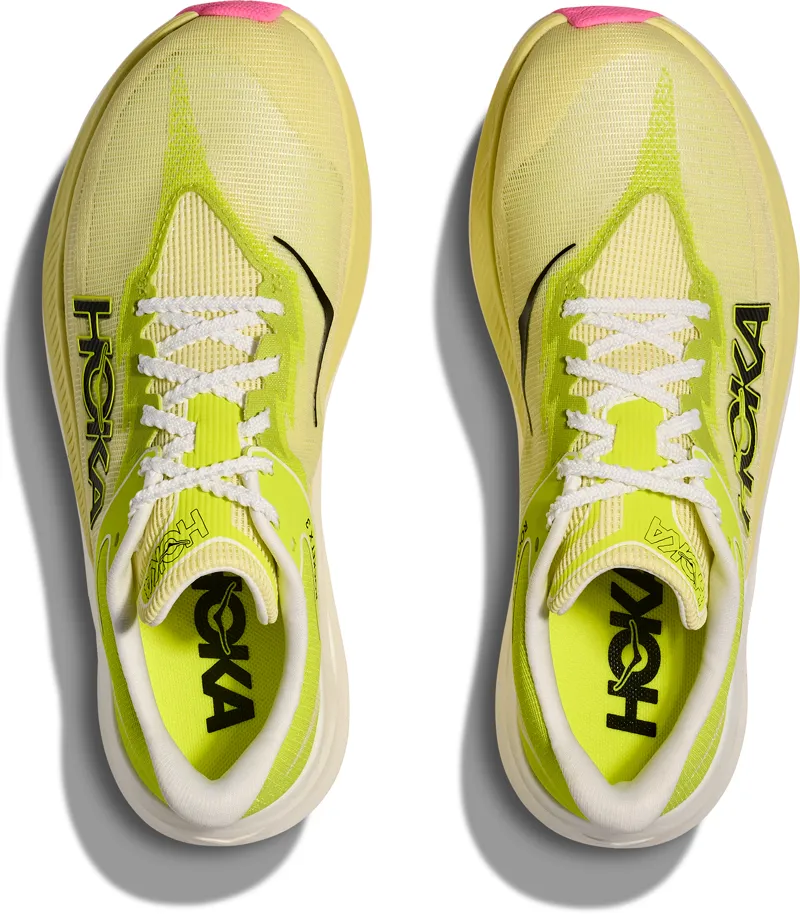 Hoka Rocket X 3 - Unisex Shoe - Sunlight/Neon Hoka Citrus -6