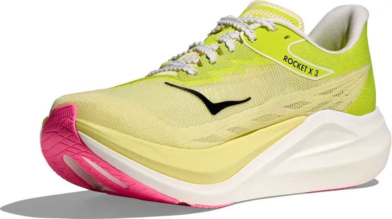 Hoka Rocket X 3 - Unisex Shoe - Sunlight/Neon Hoka Citrus -1