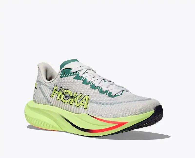Hoka Mach 7 - Women's Shoe - Frost/Neon Yuzu-1