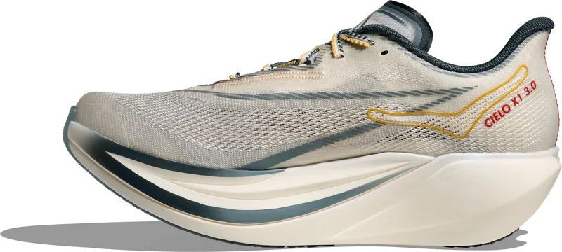 Hoka Cielo X1 3.0 - Unisex Shoe - Alabaster/Yellow Gold-3