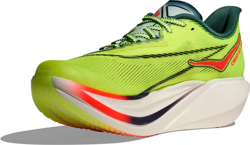Hoka Cielo X1 3.0 - Unisex Shoe - Size 4.5 - Neon Yuzu/Thyme-3