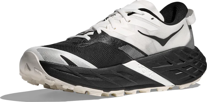 Hoka Speedgoat 7 - Men's Shoe - Black/White-2