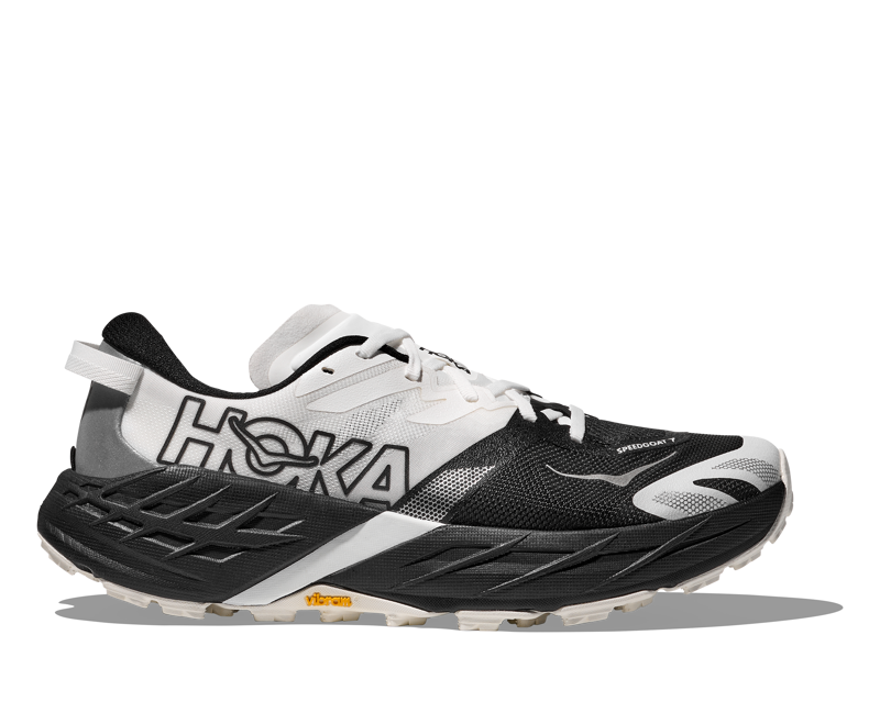 Hoka Speedgoat 7 - Men's Shoe - Black/White