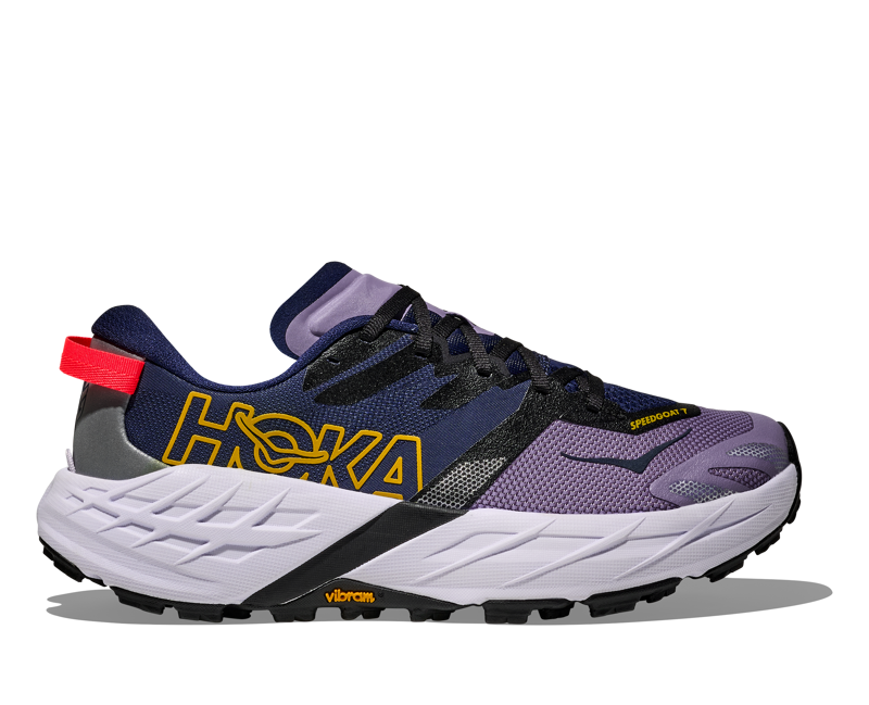 Hoka Speedgoat 7 - Women's Shoe - Berry Jam/Starlight Glow