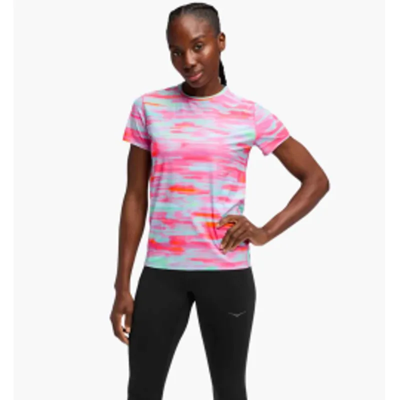 Hoka women's airolite 2.0 short sleeve top