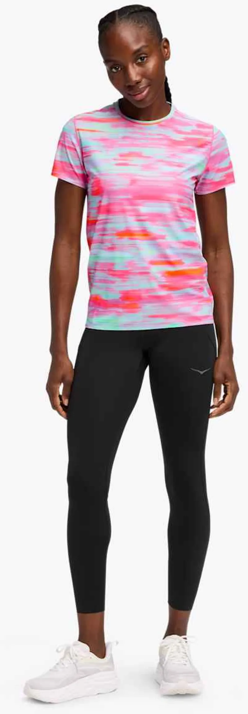 Hoka women's airolite 2.0 short sleeve top-1