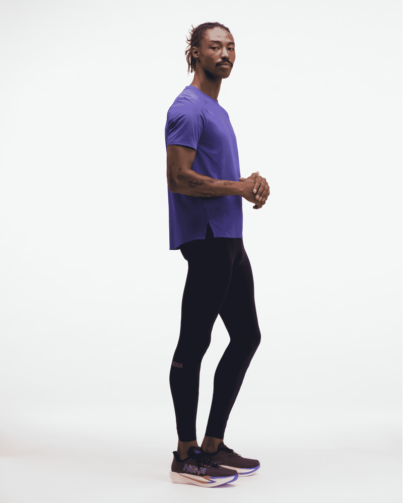 Men's Everyrun Short Sleeve - Purple-1