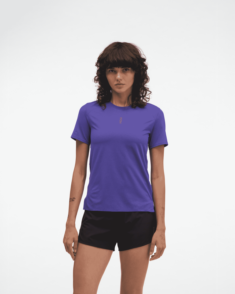Women's Everyrun Short Sleeve - Purple