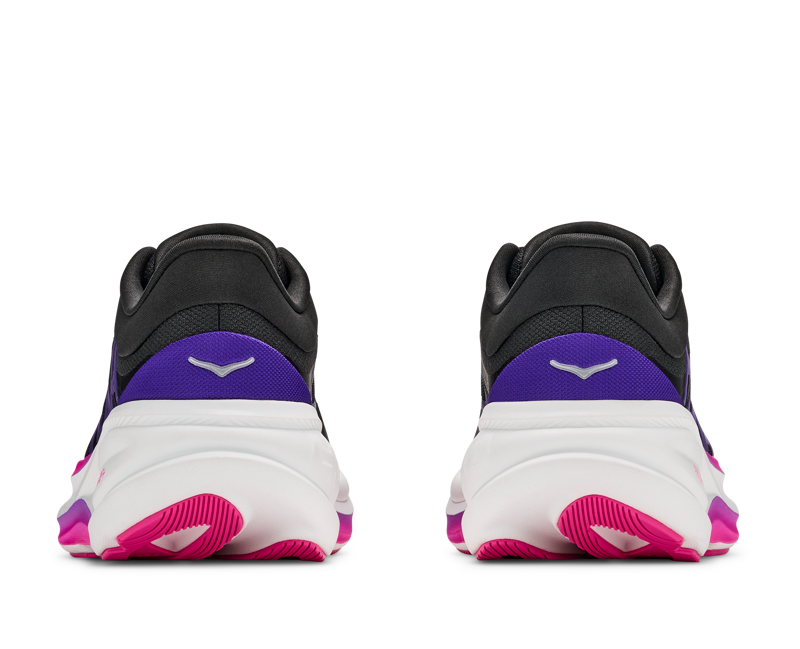 Hoka Clifton Pro - Women's Shoes - Carbon Black / Cosmic Purple-3