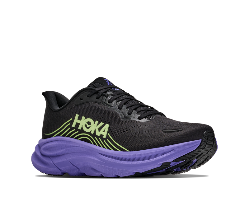 Hoka Clifton 11 - Men's Shoe's - Black / Neon Nebula-1